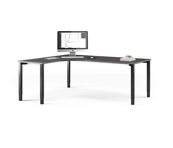 Rondana Manuell höhenverstellbarer Schreibtisch | Objekttische | Assmann Büromöbel