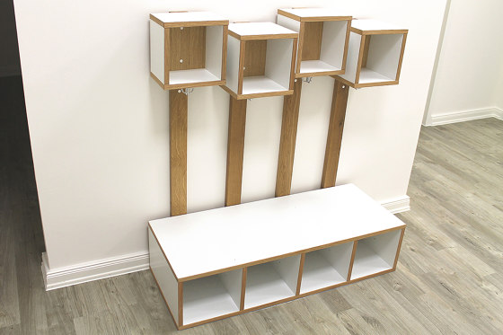 Emily Children's Wardrobe | Shelving | Andreas Janson