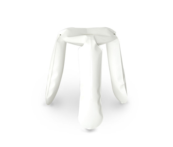 Plopp Stool Standard White Glossy | Tabourets | Zieta
