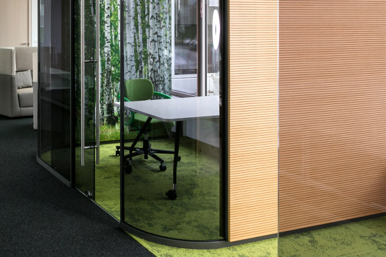 fecophon wood by Feco | Sound absorbing wall systems