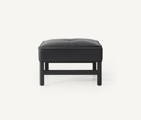 Wood Frame Ottoman | Poufs | BassamFellows