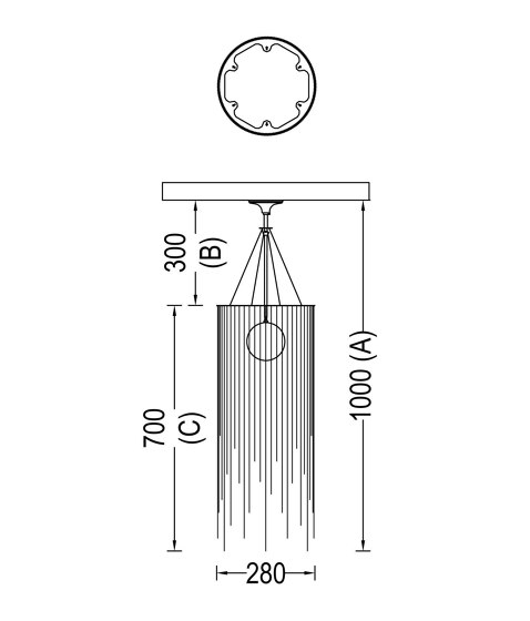 Circular Willow 280 Pendant Lamp | Lampade sospensione | Willowlamp
