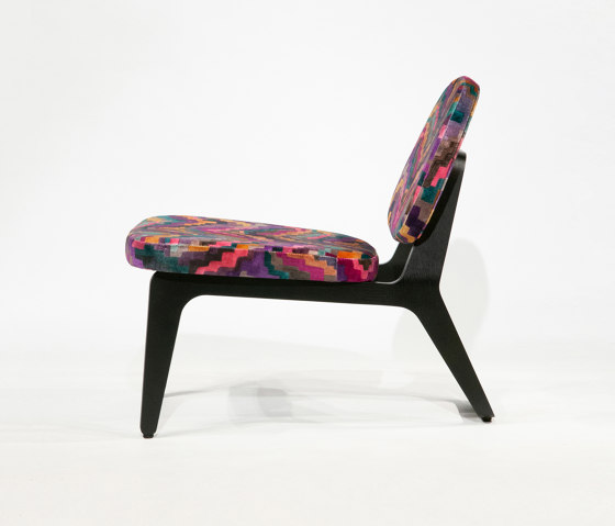 Moonlounger Lounge chair - Oak dark | Fauteuils | Wildspirit