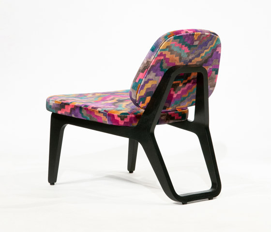 Moonlounger Lounge chair - Oak dark | Armchairs | Wildspirit