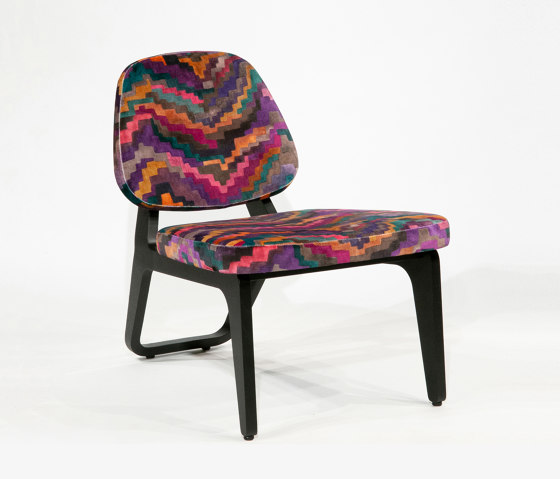 Moonlounger Lounge chair - Oak dark | Armchairs | Wildspirit