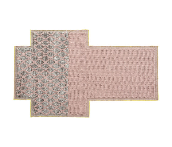 Mangas Space Rug Rhombus Rosa 3 | Alfombras / Alfombras de diseño | GAN