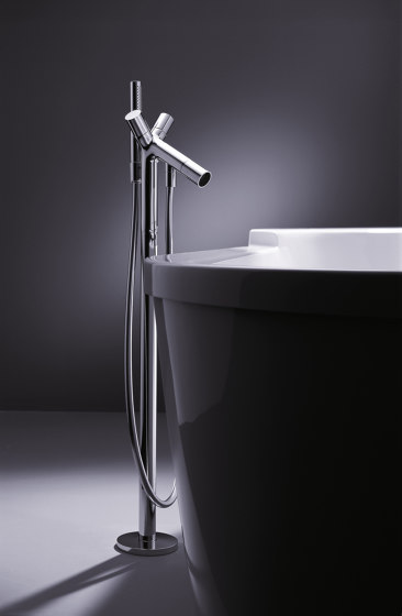 AXOR Starck Set esterno rubinetteria monoforo bicomando per vasca con installazione a pavimento | Rubinetteria vasche | AXOR