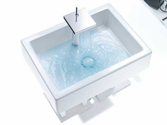 AXOR Starck X Mitigeur lavabo 300 pour vasque libre sans tirette ni vidage | Robinetterie pour lavabo | AXOR