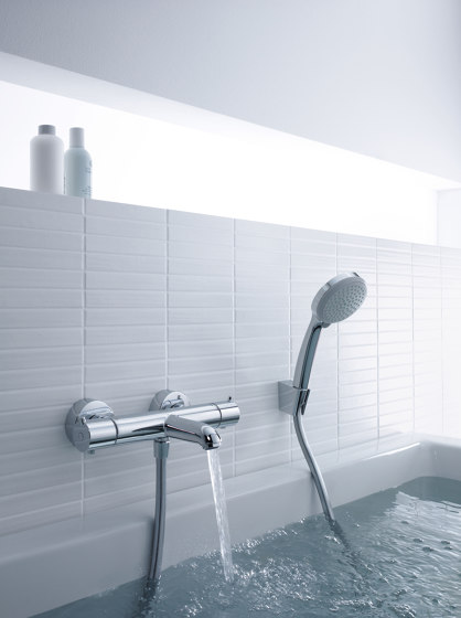 AXOR Uno Ecostat S termostato de bañera visto | Grifería para duchas | AXOR