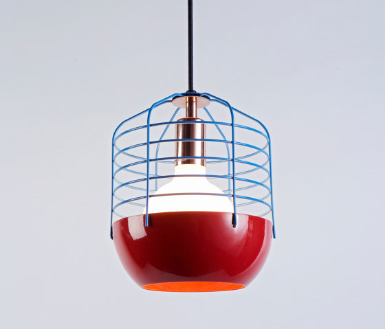 Bluff City 8 - inch (Red/Blue) | Suspended lights | Roll & Hill