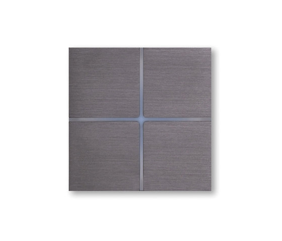 Sentido - brushed volcanic grey - 4-way | KNX-Systems | Basalte