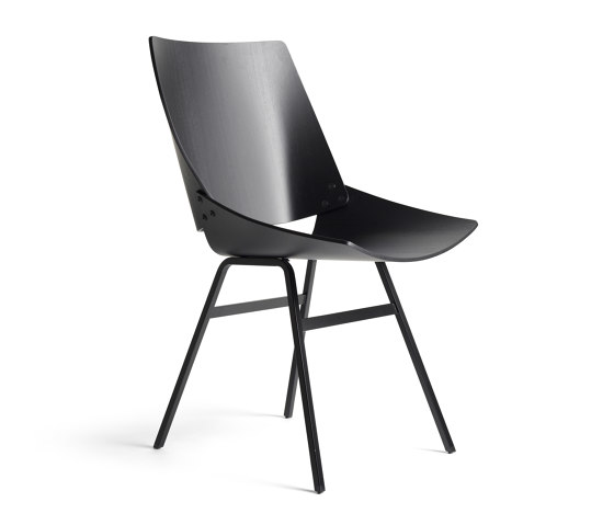Shell Chair Black Oak | Chairs | Rex Kralj