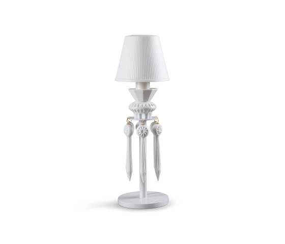 Belle de Nuit Lithophane Table Lamp | White (CE) | Luminaires de table | Lladró