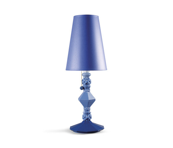 Belle de Nuit Lámpara de mesa | Azul (CE) | Lámparas de sobremesa | Lladró