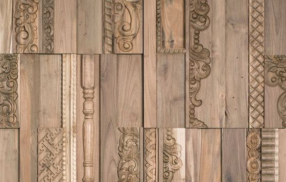 Phoenix by Wonderwall Studios | Wood panels