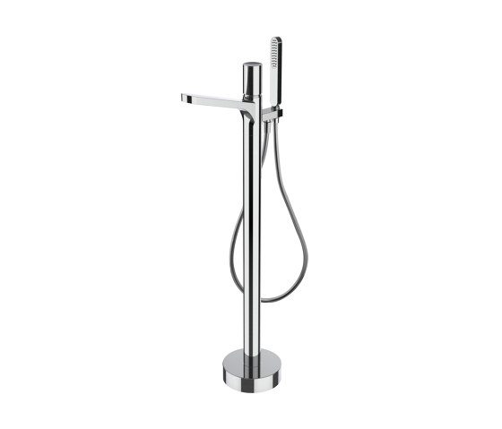 Nomos Go F4164/4 | Floor mounted bath mixer | Bath taps | Fima Carlo Frattini