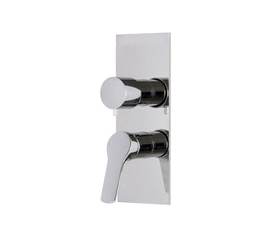 Serie 4 F3769X6 | Built-in mixer with 2/3 outlets diverter | Shower controls | Fima Carlo Frattini