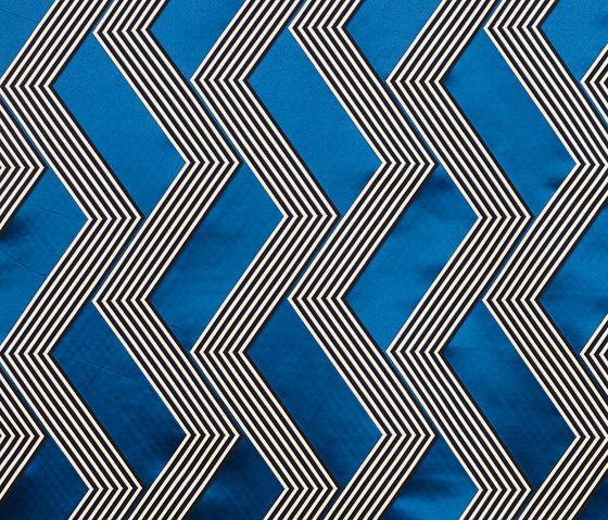 Funky Stripes col. 001 curtain jacquard fabric | Dekorstoffe | Dedar