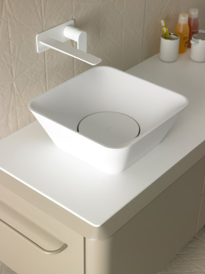 Fluent Solidsurface Washbasin | Wash basins | Inbani