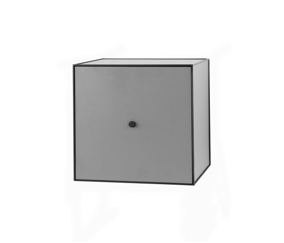 Frame 49 Incl. Door / Incl. Shelf, Dark Grey | Boîtes de rangement | Audo Copenhagen