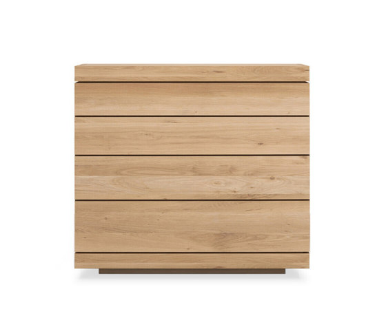 Burger | Oak chest of drawers - 4 drawers | Aparadores | Ethnicraft