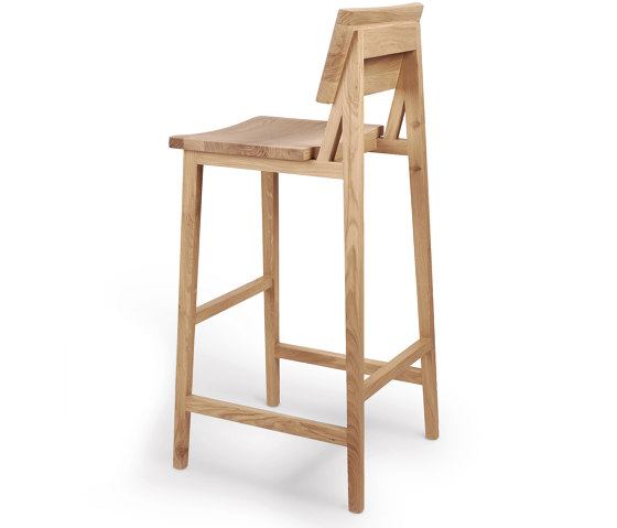 N4 | Oak bar stool | Taburetes de bar | Ethnicraft