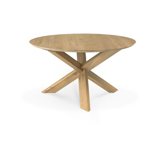 Circle | Oak dining table - varnished | Esstische | Ethnicraft