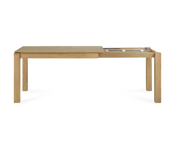 Slice | Oak extendable dining table - legs 8 x 8 cm | Dining tables | Ethnicraft