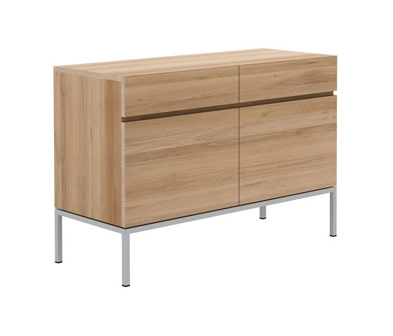 Ligna | Oak sideboard - 2 doors - 2 drawers | Buffets / Commodes | Ethnicraft