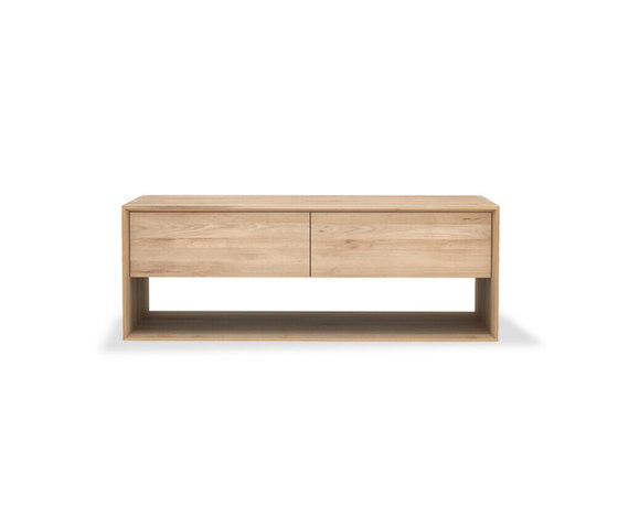 Nordic | Oak TV cupboard - 1 flip-down door - 1 drawer | Buffets / Commodes | Ethnicraft