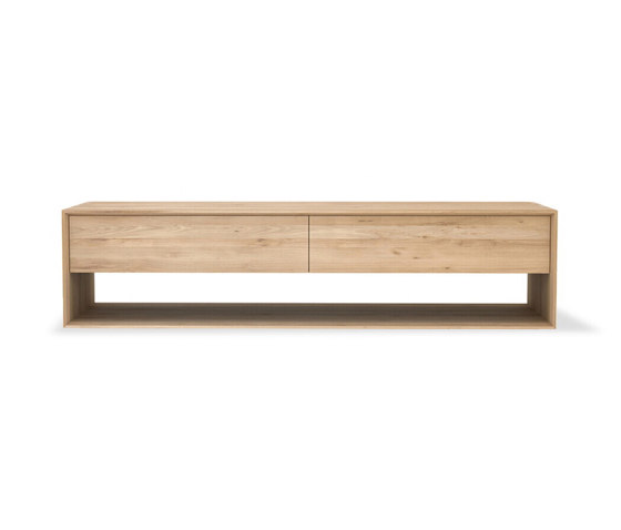 Nordic | Oak TV cupboard - 1 flip-down door - 1 drawer | Sideboards / Kommoden | Ethnicraft
