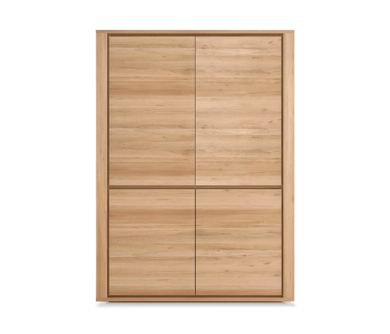 Shadow | Oak storage cupboard - 4 doors | Armadi | Ethnicraft