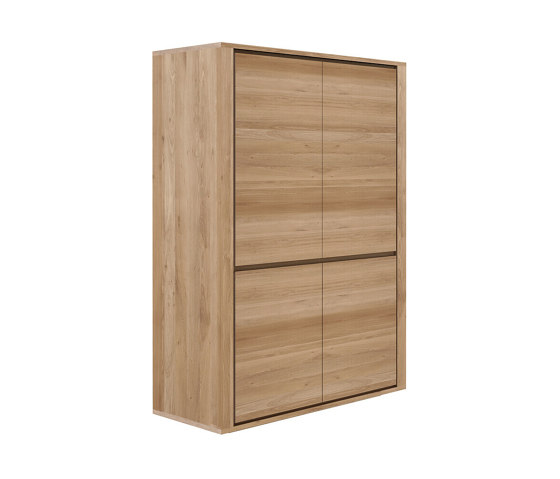 Shadow | Oak storage cupboard - 4 doors | Cabinets | Ethnicraft