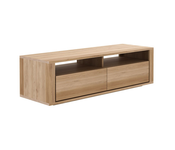 Shadow | Oak TV cupboard - 2 drawers | Buffets / Commodes | Ethnicraft