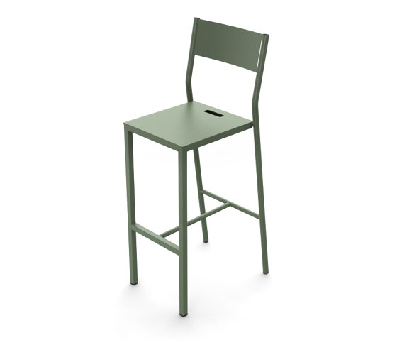 Take/Up - Up chair L, barstool with footrest | Barhocker | Matière Grise