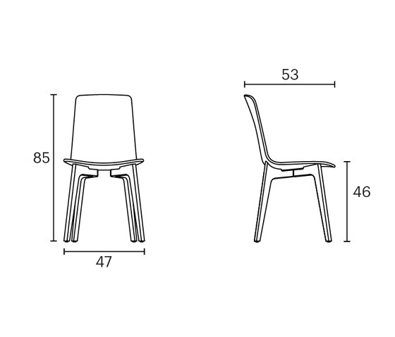 Lottus Wood chair | Chairs | ENEA