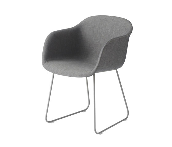 Fiber Armchair | Sled Base | Textile | Chairs | Muuto