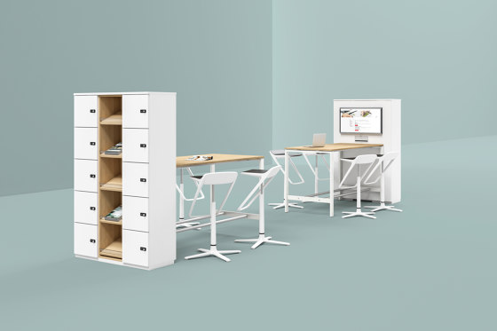 Solos  High-Desk | Tables hautes | Assmann Büromöbel