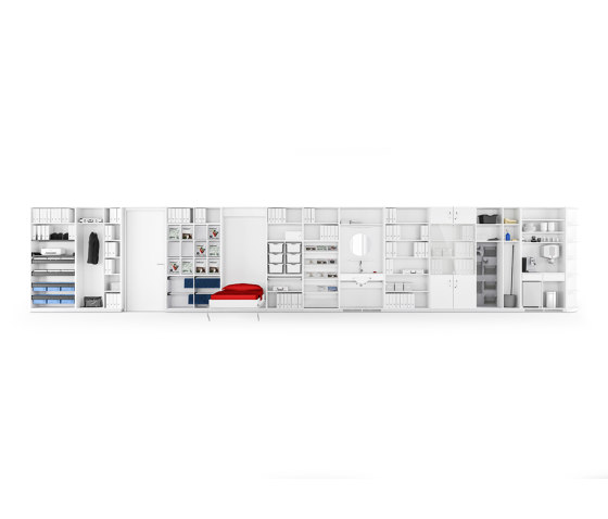 Allvia Furnishings for inside cabinets | Space dividing storage | Assmann Büromöbel