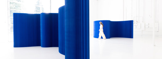 paper softwall | flexible freestanding partition | Privacy screen | molo