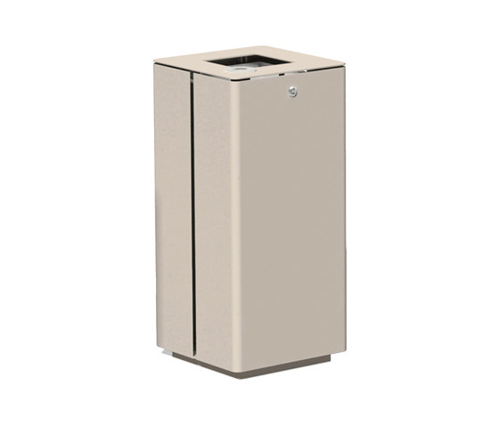 Abfallbehälter 810 mit und ohne Ascher | Abfallbehälter / Papierkörbe | BENKERT-BAENKE