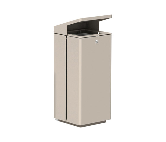 Abfallbehälter 810 mit Überdachung  | Abfallbehälter / Papierkörbe | BENKERT-BAENKE