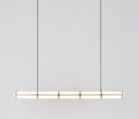 Endless Straight - 5 Units (Black) | Suspended lights | Roll & Hill