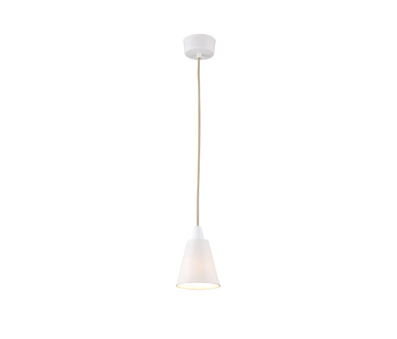 Hector Medium Flowerpot Pendant Light, Natural | Lampade sospensione | Original BTC
