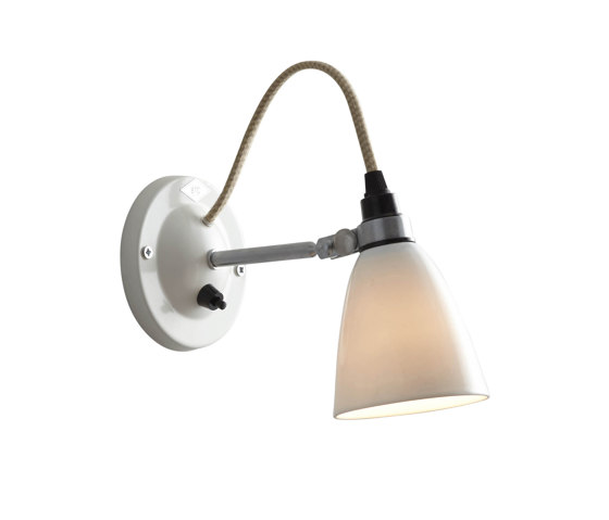Hector Small Dome Wall Light Switched, Natural | Wall lights | Original BTC