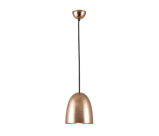 Stanley Small Pendant Light, Polished Copper | Lámparas de suspensión | Original BTC
