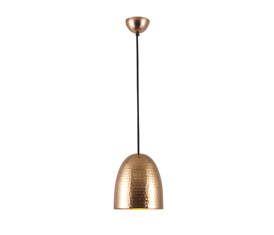 Stanley Small Pendant Light, Hammered Copper | Suspended lights | Original BTC