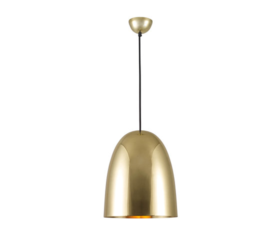 Stanley Large Pendant Light, Polished Brass | Lampade sospensione | Original BTC