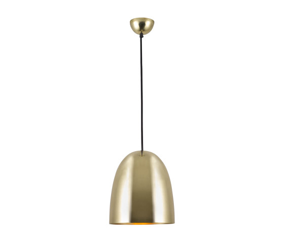 Stanley Medium Pendant Light, Polished Brass | Suspensions | Original BTC