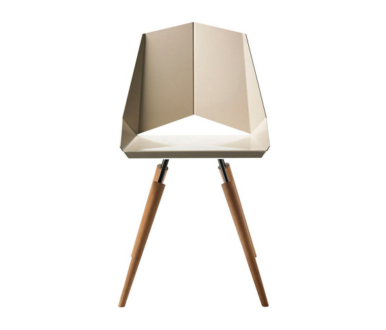 Kite Chair 4-Leg Woodbase | Sillas | OXIT design